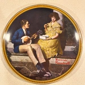 Norman Rockwell collectors plate